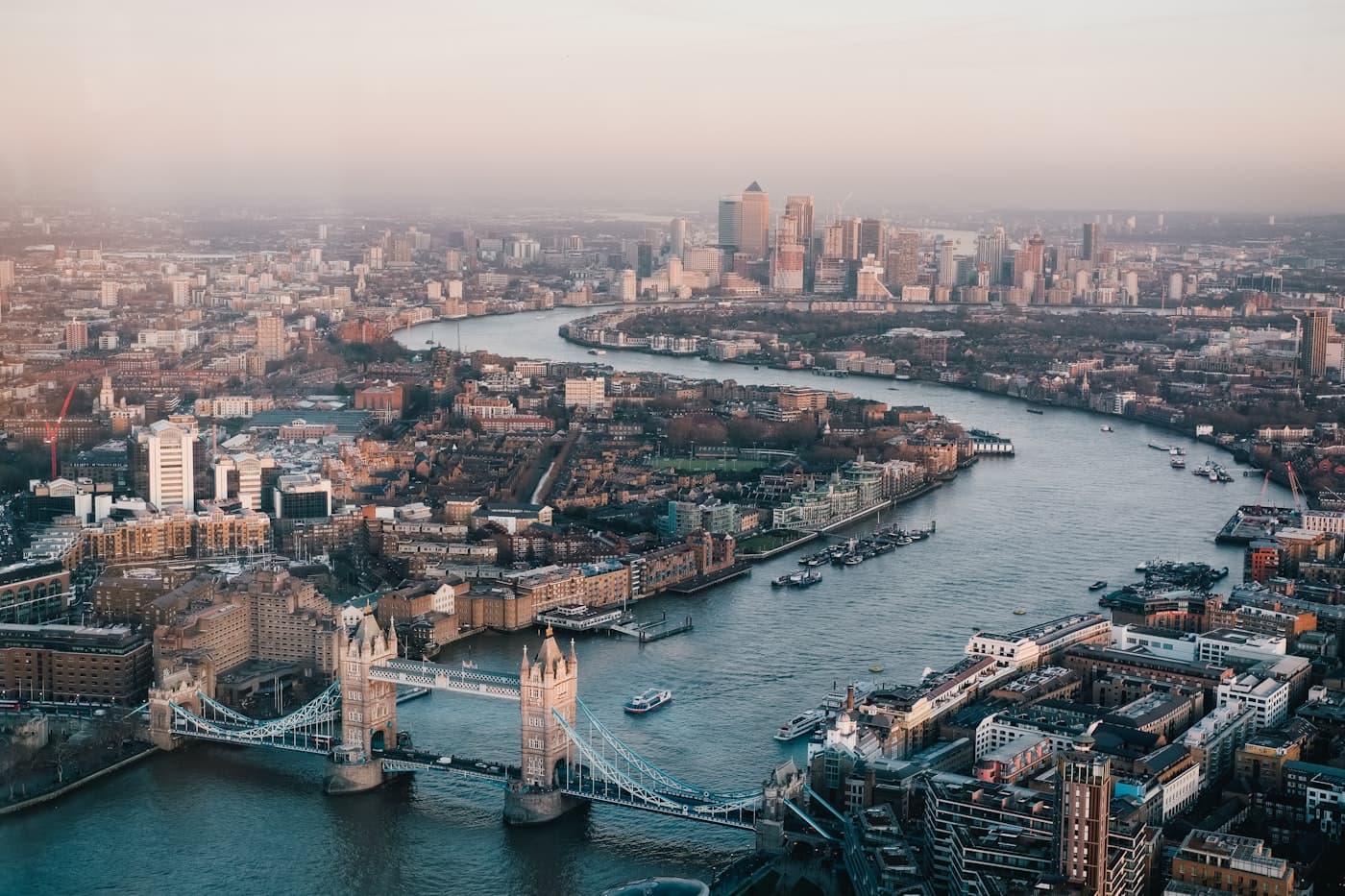 London aerial - gateway institutional market context